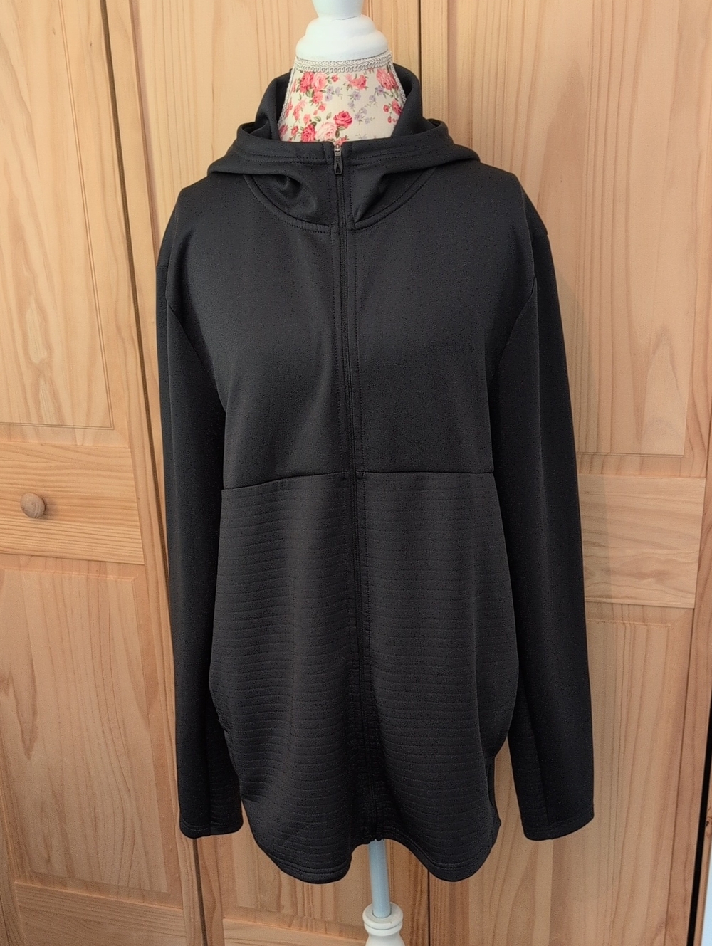 Spyder Active Black Hooded Performance Jacket
